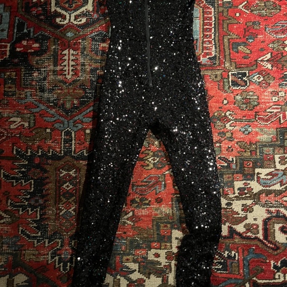 French Connection Sequined Jumpsuit - Picture 3 of 3